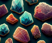 Микрофото кристаллов