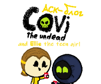 - Covi the undead and Ellie the teen girl